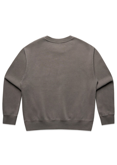 Faded Grey Snakeskin SISTA Relaxed Fit Sweatshirt