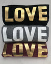 Red and Gold LOVE Sweatshirt