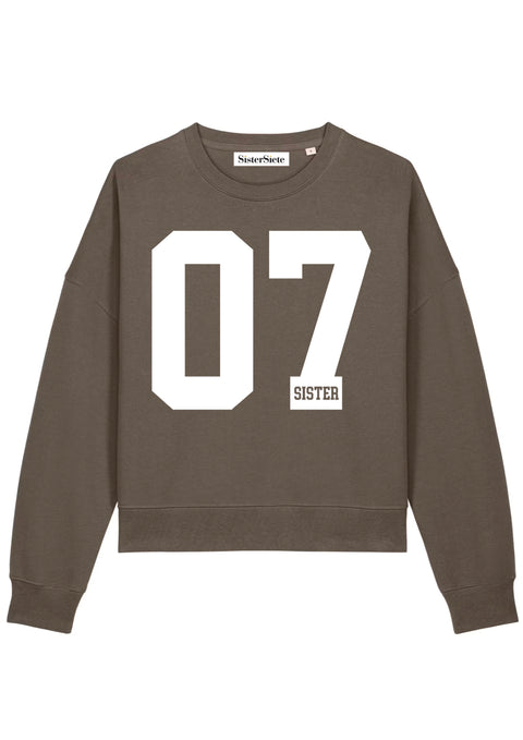 Relaxed Fit Mocha 07 Sweatshirt