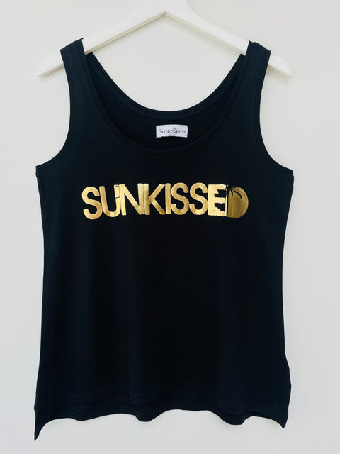 Black Sun-kissed Vest