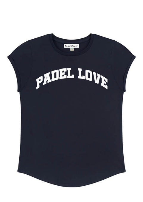 PADEL LOVE Navy Tee
