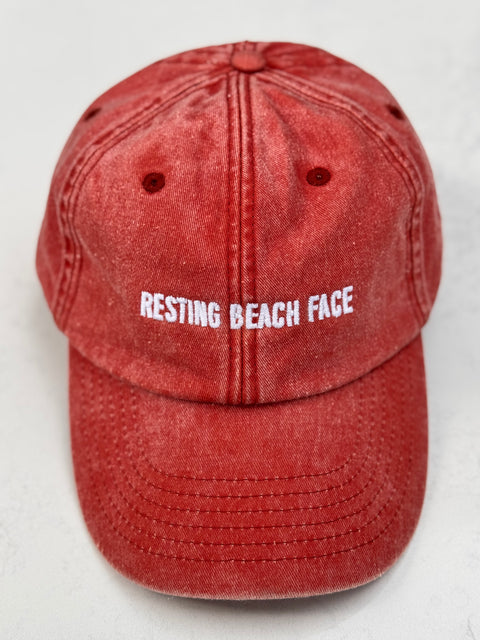 RESTING BEACH FACE CAP