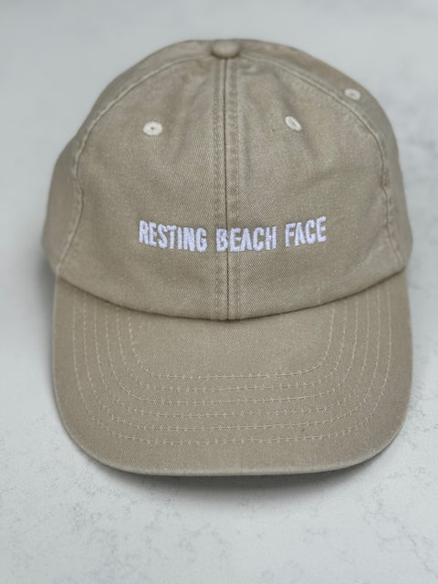 RESTING BEACH FACE CAP