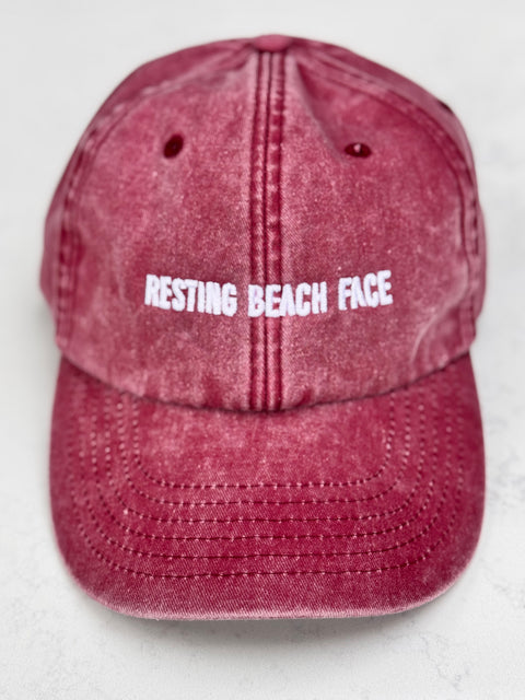 RESTING BEACH FACE CAP