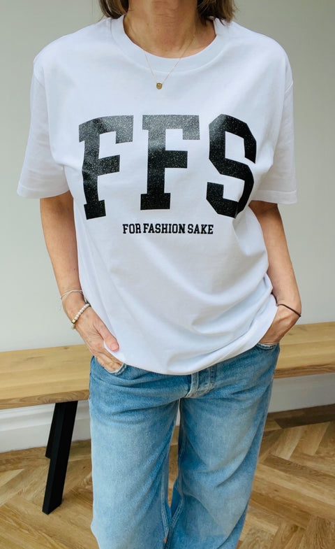 FFS For Fashion Sake White Oversized T-Shirt
