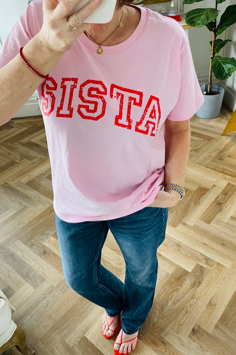 Pink SISTA Tee