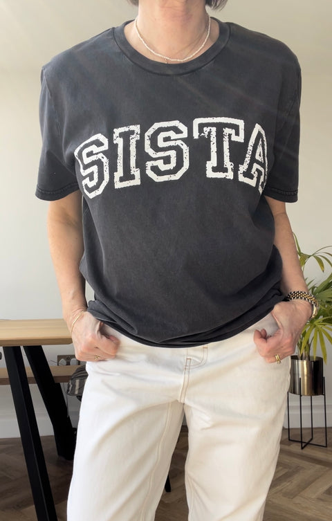 Ink Grey SISTA Tee