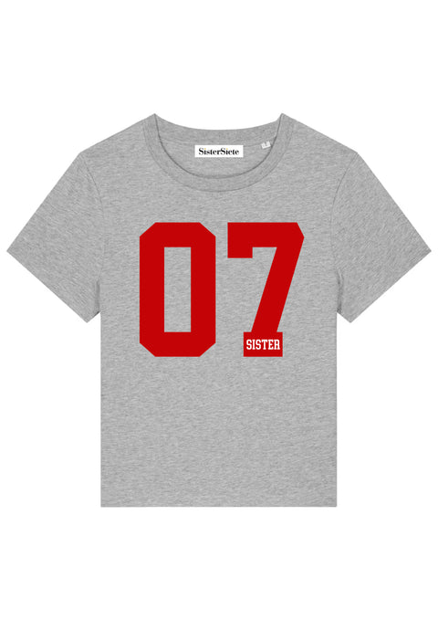 07 SISTER Red Print Tee