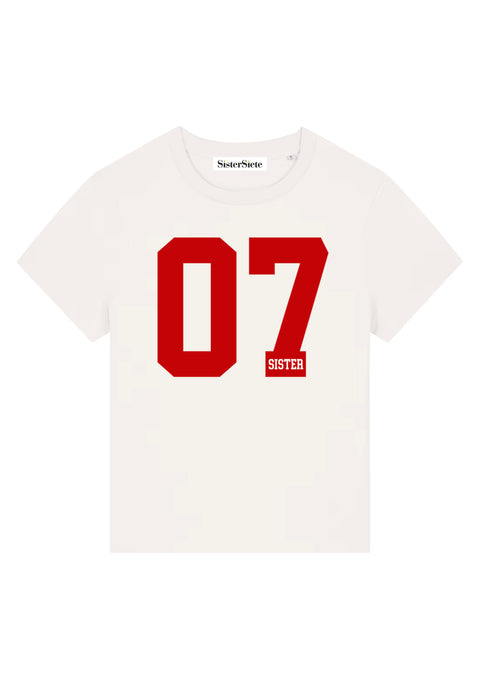 07 SISTER Red Print Tee