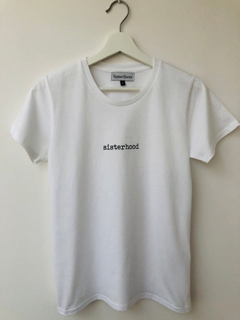 Sisterhood White T-Shirt