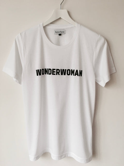 Wonder Woman White Girlfriend T-shirt