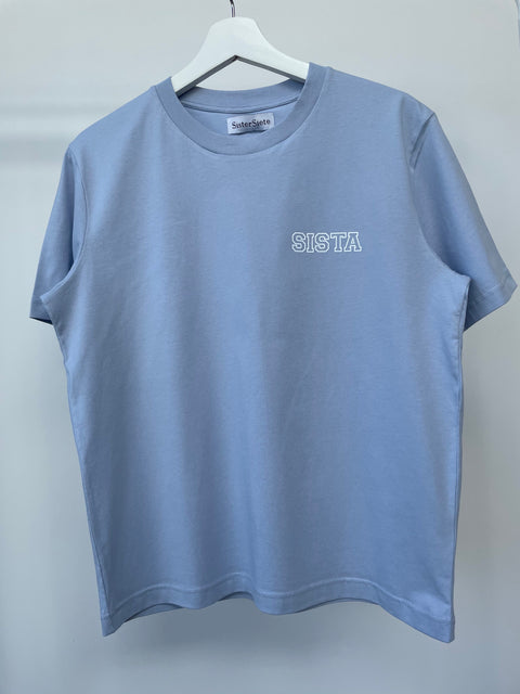 Serene Blue Oversized Sista T-Shirt