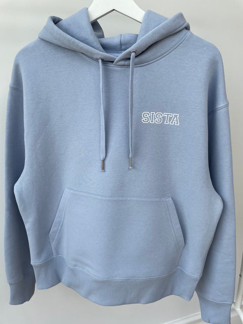 Serene Blue Oversized Sista Hoodie