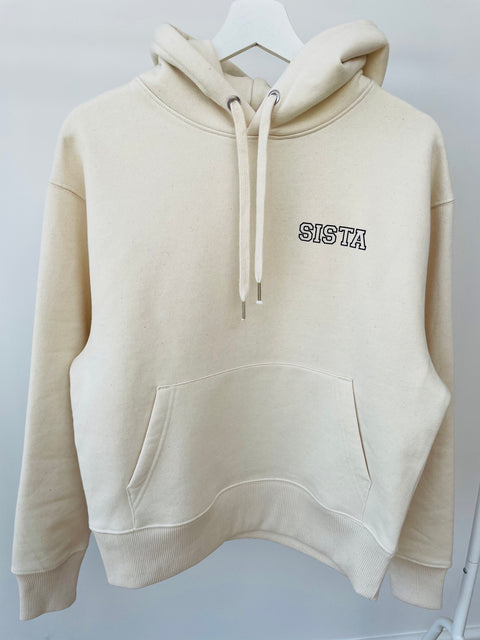 Natural Oversized Sista Hoodie