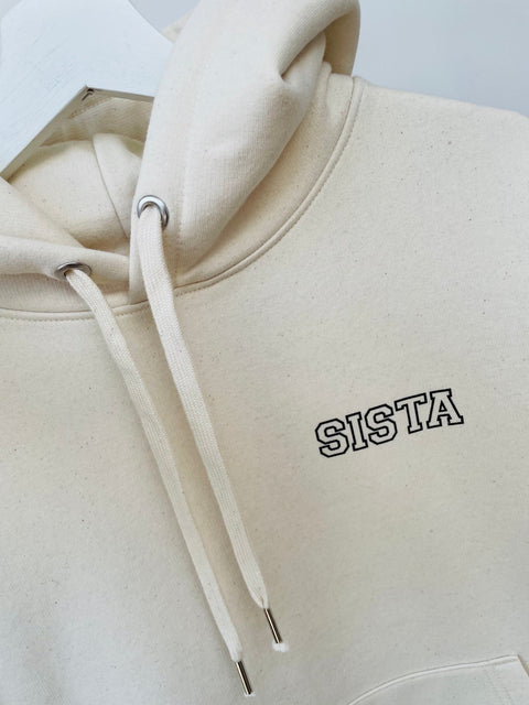 Natural Oversized Sista Hoodie