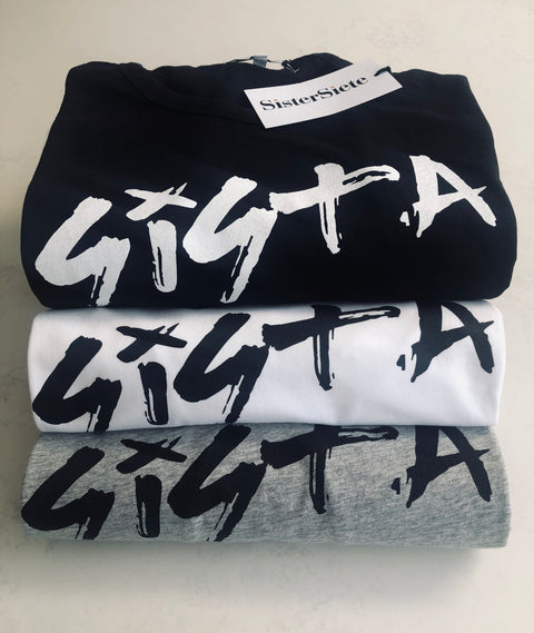 Sista Classic Fit White T-Shirt