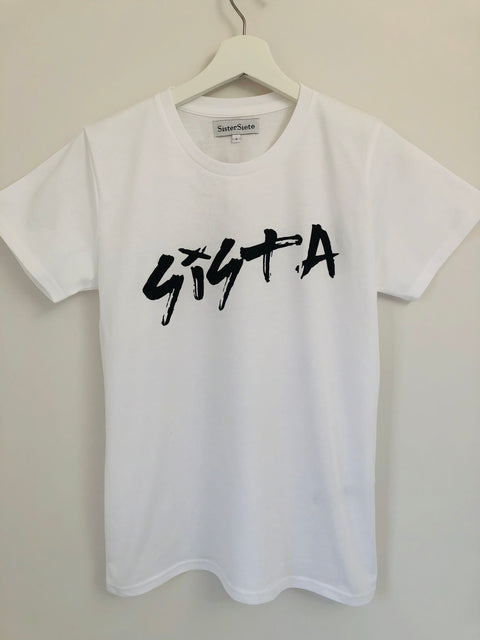 Sista Classic Fit White T-Shirt