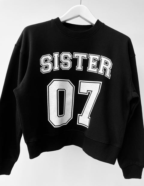 Sister 07 Black Sweatshirt