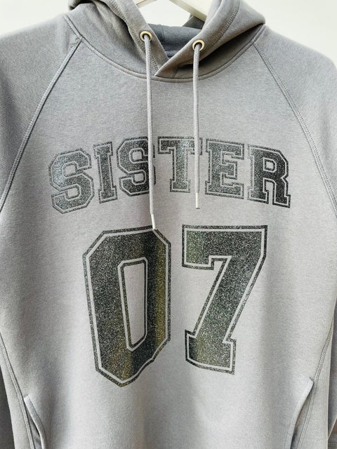 Anthracite Grey SISTER 07 Hoodie - Sister Siete