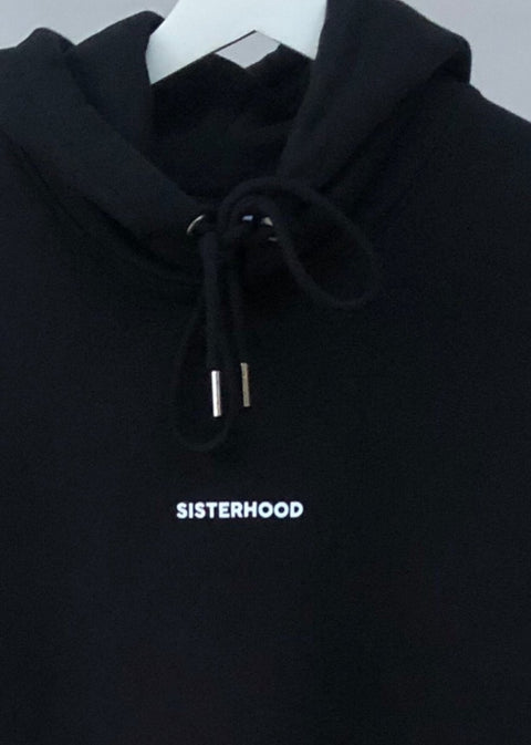 Black Sisterhood Hoodie Dress - Sister Siete