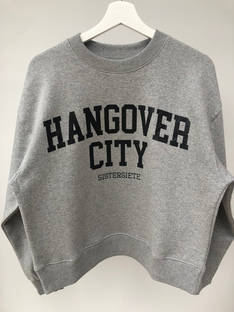 Grey Hangover City Sweatshirt - Sister Siete