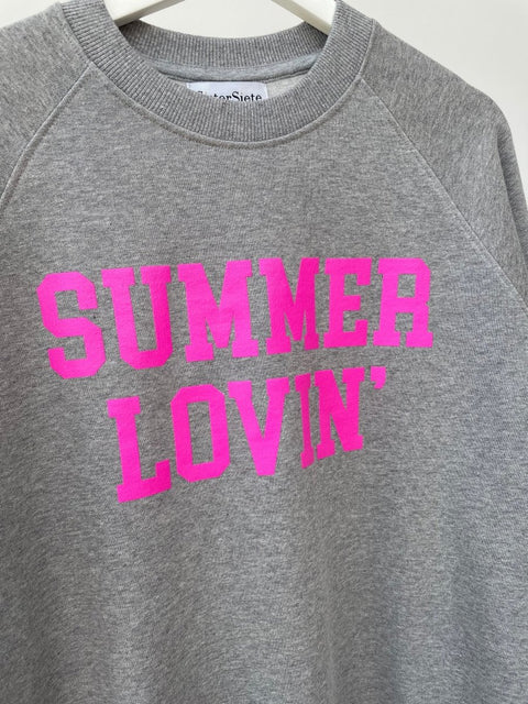 Grey Summer Lovin' Sweatshirt - Sister Siete